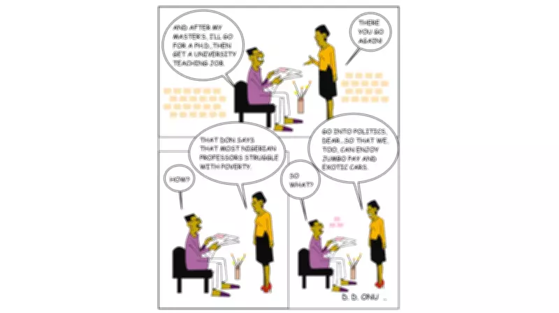 Cartoon: Nigeria's Economic Challenges Depicted in Satirical Art