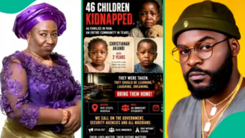 Celebrities Mourn Children's Day Over Oyo Abduction of Pupils and Teachers