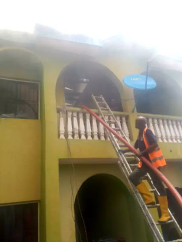 Children Playing with Gas Cylinder Cause Fire in Kwara, Two Flats Razed