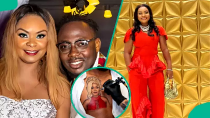 Choirmaster Tattoos Late Wife Beverly Afaglo's Photo on His Chest in Tribute