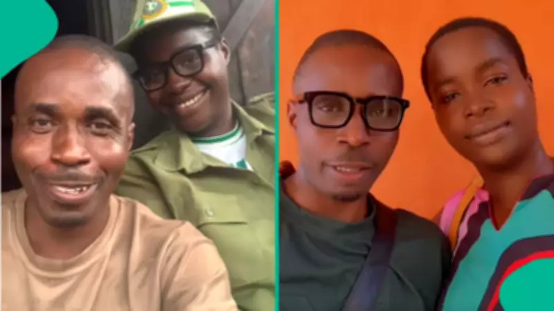 Corps Member Visits Husband at Motor Spare Parts Shop, Video Goes Viral