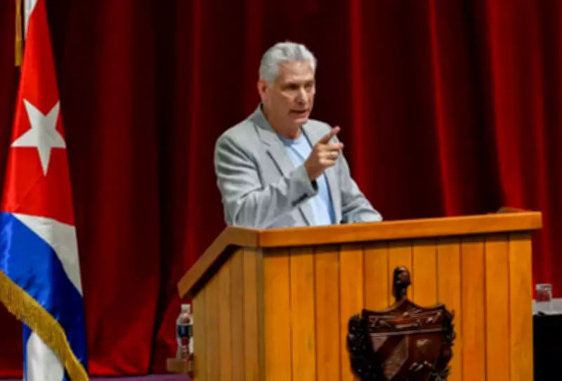 Cuban President Warns of 'Bloodbath' If US Attacks Amid Rising Tensions