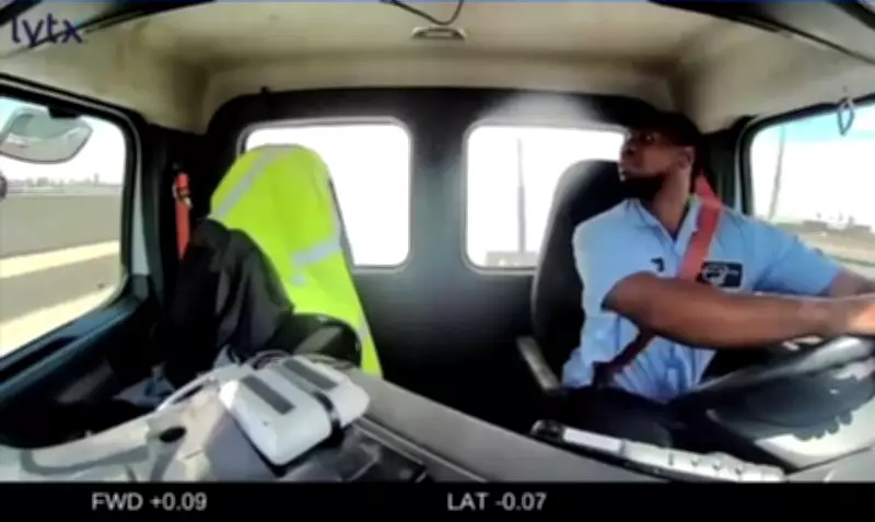Dashcam Shows United Airlines Plane Hitting Bakery Truck at Newark Airport