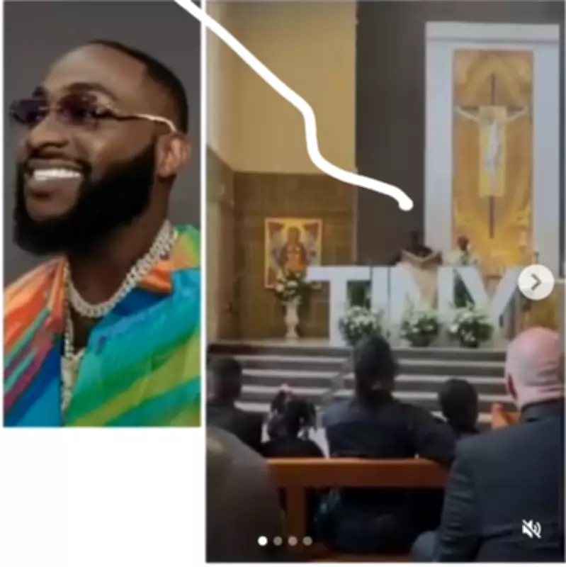 Davido Emotional as He Pays Final Tribute to Late Friend Tiny at Funeral