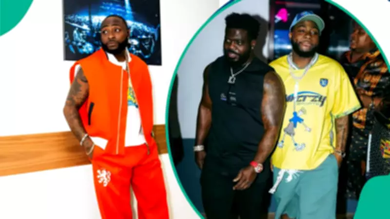 Davido Helps Security Guard Get Lady's Number at Event, Fans Hail Assist