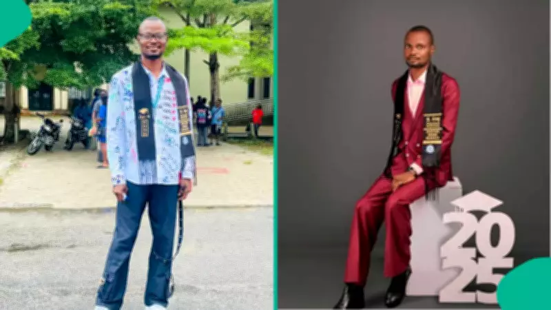 DELSU Student Who Wrote JAMB Twice Finally Graduates, Shares Inspiring Story