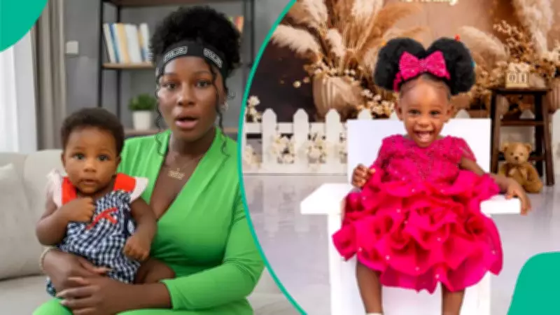 Destiny Etiko Celebrates Lookalike Baby Kasimma's First Birthday with Heartfelt Post