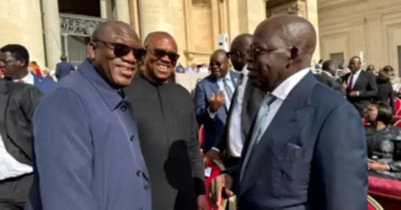 Fayemi reveals how he pushed Peter Obi to greet Tinubu at Vatican