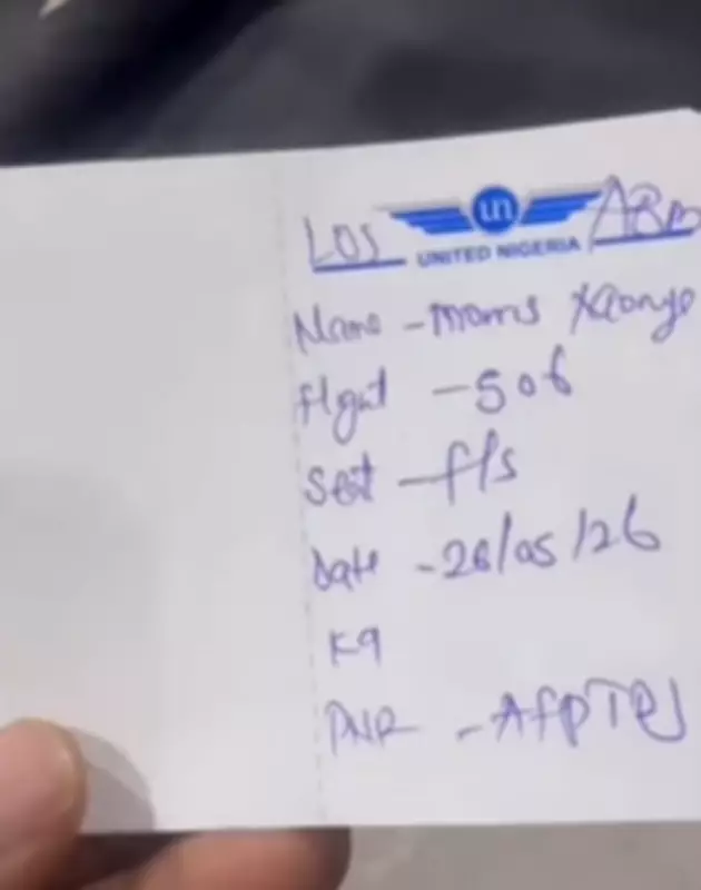 Fintech Boss Slams Airline Over Handwritten Tickets in Nigeria