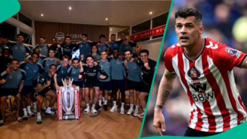 Granit Xhaka Congratulates Arsenal After Premier League Title Win Over Man City