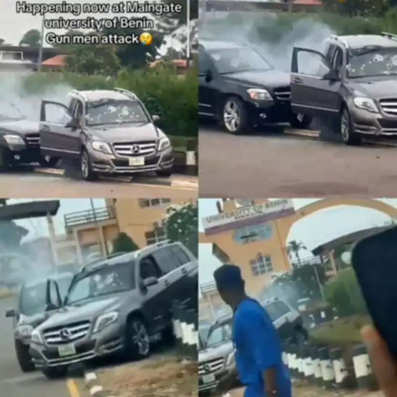 Gunmen Fatally Shoot Man in Vehicle Outside UNIBEN Main Gate