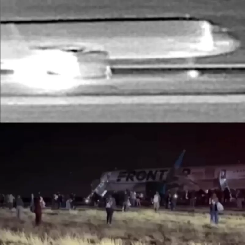 Horrifying video shows moment person struck by plane on Denver runway
