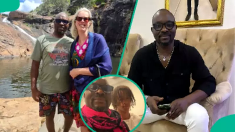 Isaac Fayose Breaks Down at Wife's Cancer Burial, Tells Son 'It's Just Us Two'