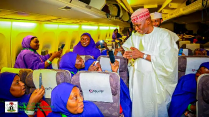 Kano Amirul Hajj Leads Sallah Felicitation to Pilgrims in Mina