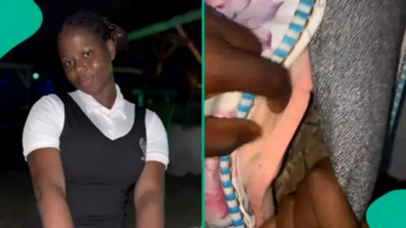 Lady Cuts Open Mattress to See What's Inside, Cries Out in Shock