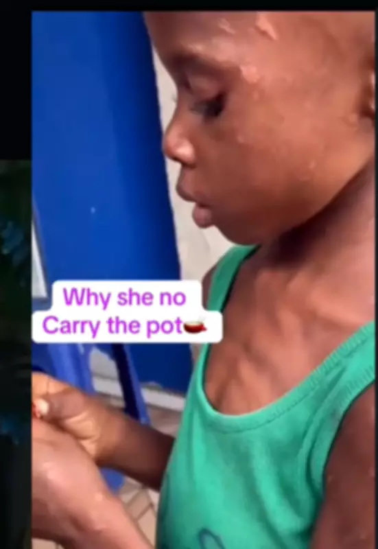 Lady Exposes Guardian's Abuse of Girl Over Meat from Pot