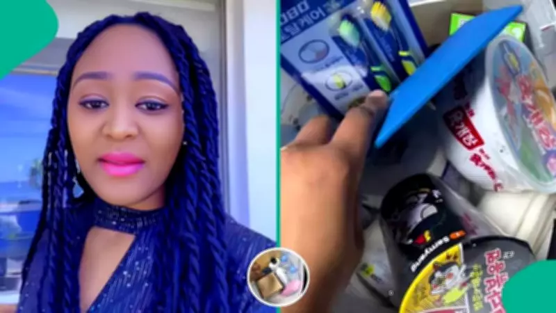 Lady Shows Welcome Package From Korean University, Items Amaze Many
