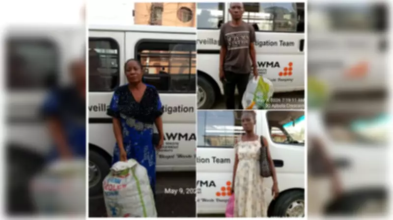 Lagos Arrests Three for Illegal Waste Dumping in Ketu Alapere