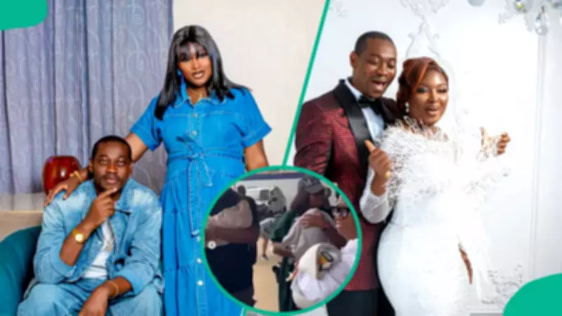 Lateef Adedimeji and Wife Return to Nigeria with Triplets in Heartwarming Video
