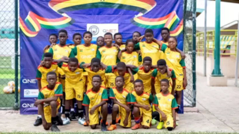 Man City, QNET empower 25 young Ghanaian footballers with elite training clinic