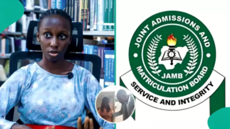 Man Goes Viral After Asking to Touch Head After Meeting 16-Year-Old JAMB Top Scorer