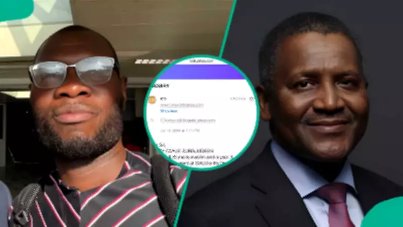 Man's 2004 Job Application Letter to Aliko Dangote Resurfaces Online