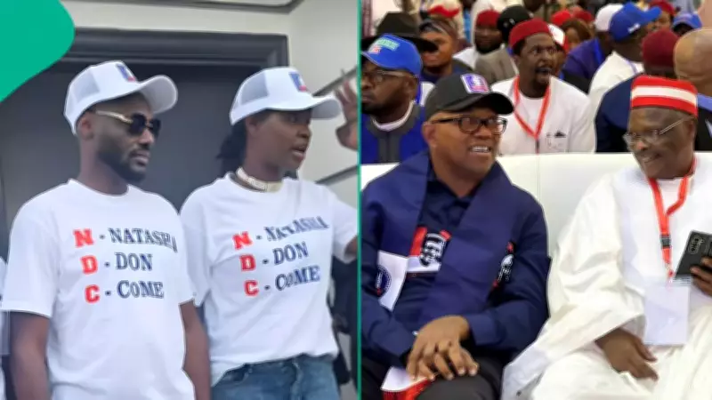 Natasha Osawaru Backs Peter Obi, Kwankwaso at NDC Convention