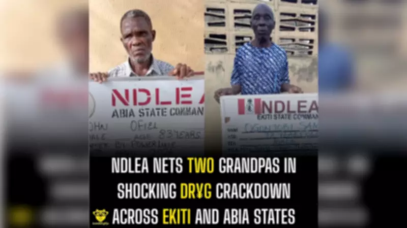NDLEA Arrests Two Grandfathers, 83 and 78, in Drug Trafficking Crackdown