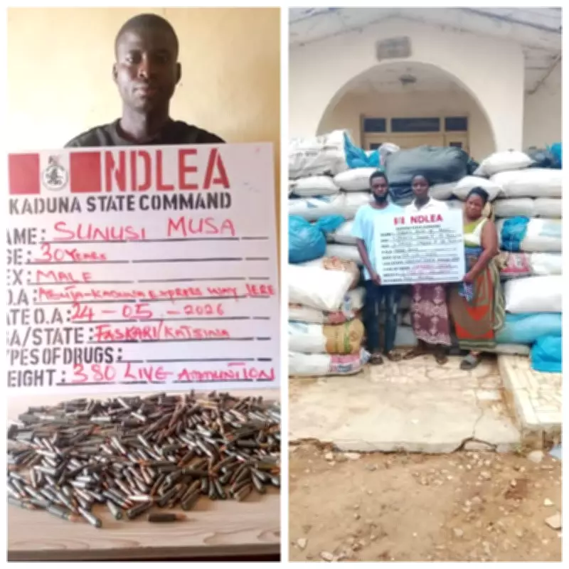 NDLEA intercepts military ammunition in Kaduna, arrests couple for drug trafficking