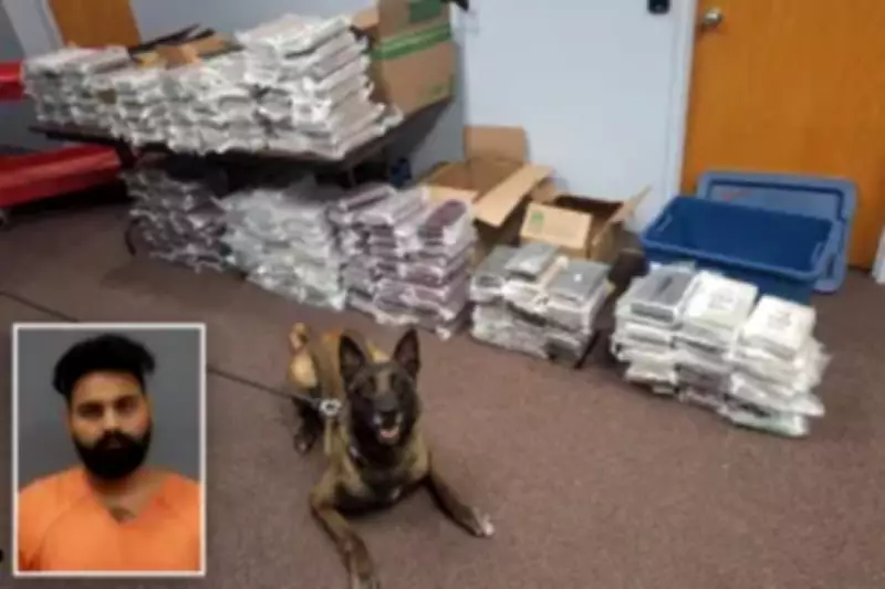 Nebraska Trooper and K9 Gable Seize 525 Pounds of Cocaine in Traffic Stop