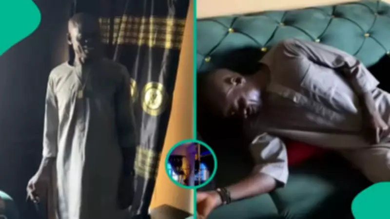 Nigerian Man Faints Three Times After Kids Renovate His House