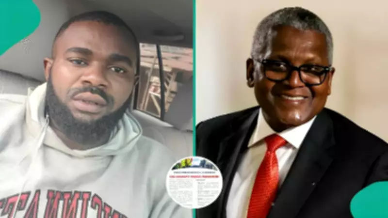 Nigerian Man Laments Over Dangote Refinery Graduate Trainee Age Limit