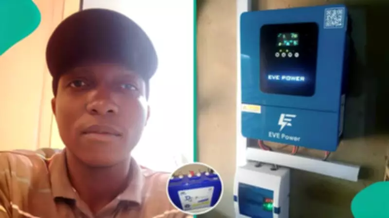 Nigerian Man Seeks Help Over Tubular Battery Lasting Only 1 Hour 20 Minutes