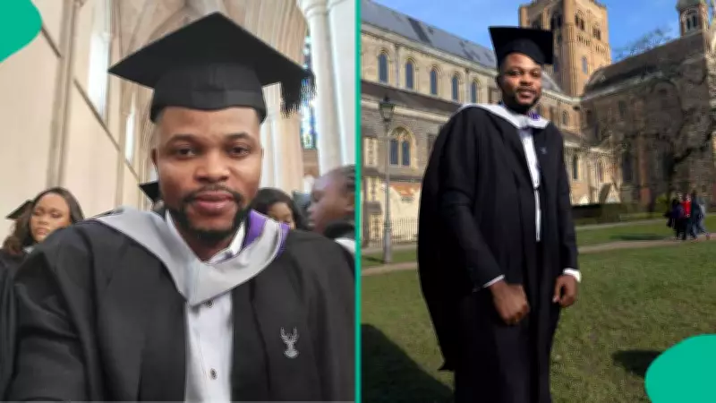 Nigerian Man Who Quit UI Master's Due to Poverty Earns UK Degree with Distinction