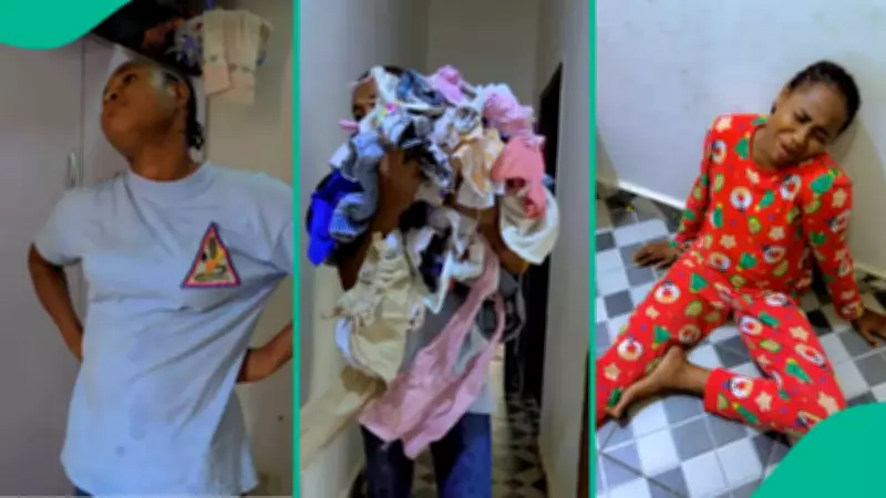 Nigerian Mum of 4 Laments Over House Chores: 'I Wash Every Day'