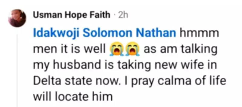 Nigerian Woman Laments as Husband Takes New Wife, Prays for Karma