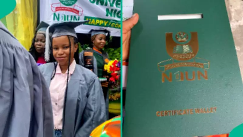 NOUN Student Bags Degree After 6 Years, Hails Husband for Support