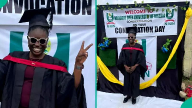NOUN Student Celebrates Master's Degree After 4-Year Journey Instead of 18 Months
