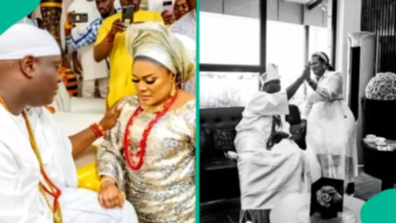 Ooni of Ife Celebrates as Wife Welcomes Twin Princes