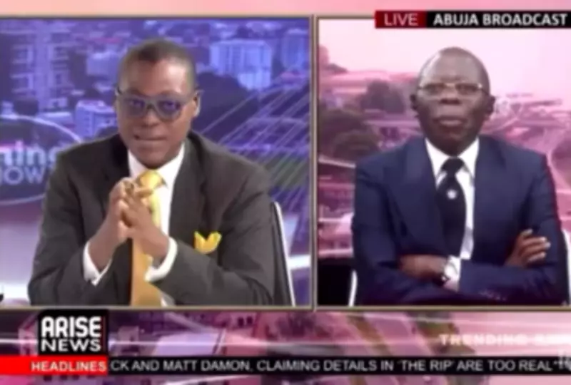 Oshiomhole, Arise TV anchor clash over nationalisation of South African businesses