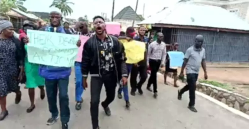 Oyo Teachers Protest Abduction and Killing of Colleagues