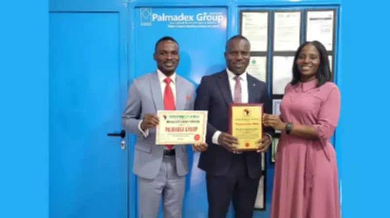 Palmadex CEO Omoyeni Receives Transparency Africa Honour in Lagos