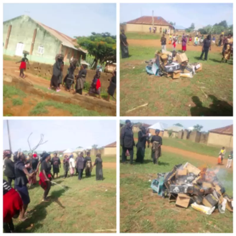 Plateau Women Seize and Destroy Alcoholic Drinks in Crackdown