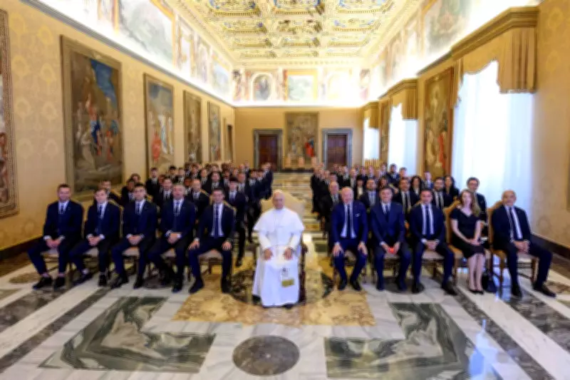 Pope Leo XIV Meets Inter Milan at Vatican After Serie A Win