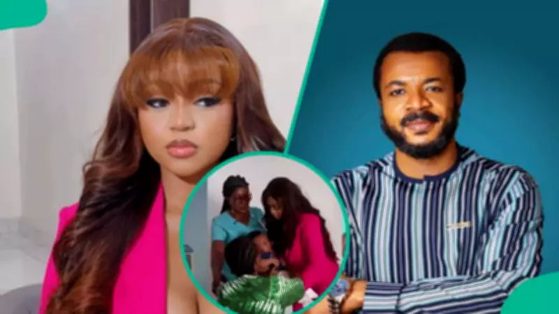 Regina Daniels Visits Evang Ebuka Obi's Mental Health Hospital, Interacts with Patients
