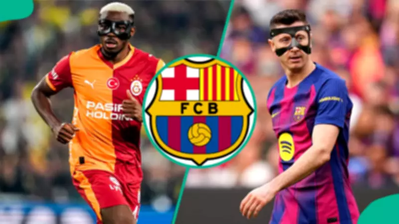 Robert Lewandowski Set for Barcelona Exit as Osimhen Emerges as Top Replacement