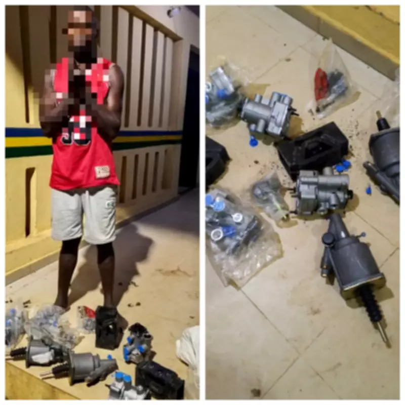 Security Guard Arrested for Stealing Employer's Motor Spare Parts in Ogun