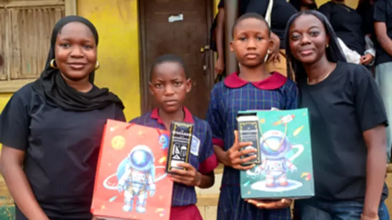 Teenagers Fareedah Oyolola and Ifeoluwa Onafowokan Lead Educational Outreach for Vulnerable Children
