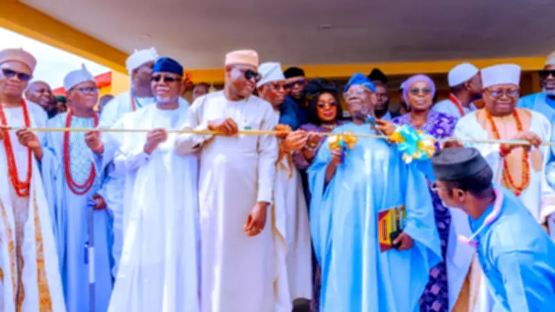 Tinubu Praises Olanipekun for Healthcare Facility Donation in Ekiti