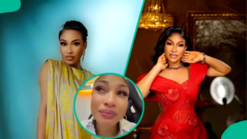 Tonto Dikeh Breaks Down in Tears, Asks Fans to Pray for Her Strength